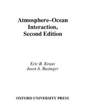 Cover of Atmosphere-Ocean Interaction