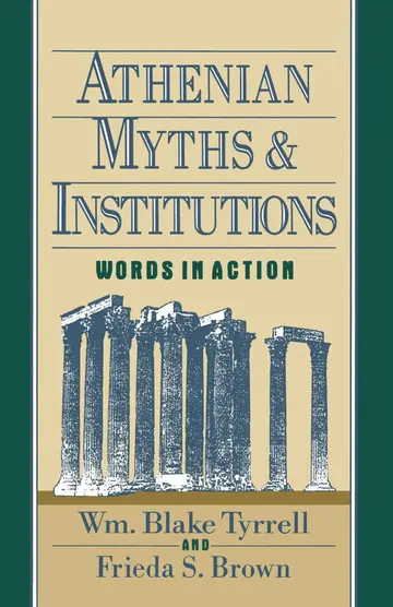 Cover of Athenian Myths and Institutions