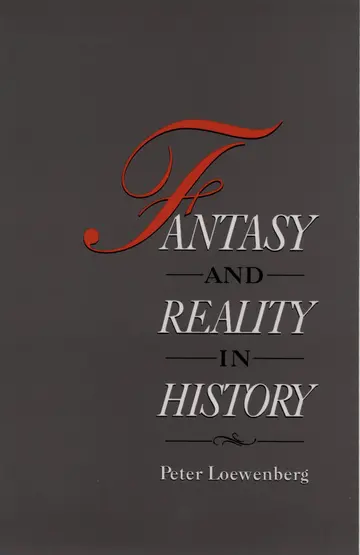 Cover of Fantasy and Reality in History