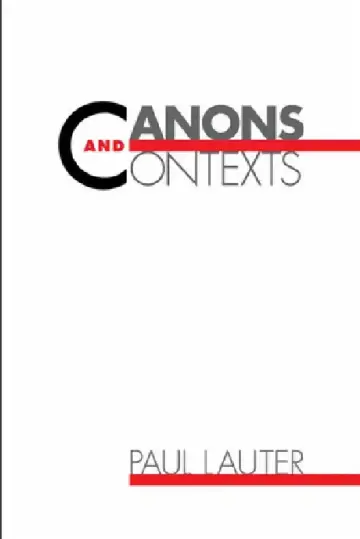 Cover of Canons and Contexts
