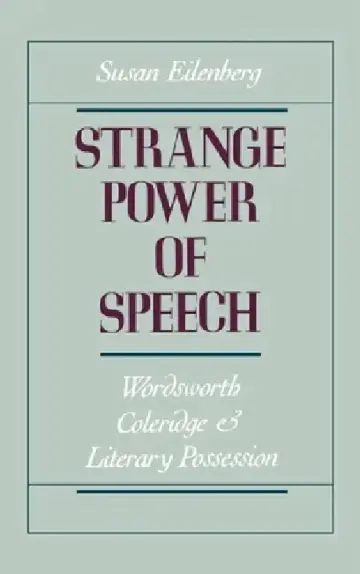 Cover of Strange Power of Speech