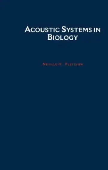 Cover of Acoustic Systems in Biology