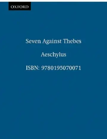 Cover of Seven Against Thebes