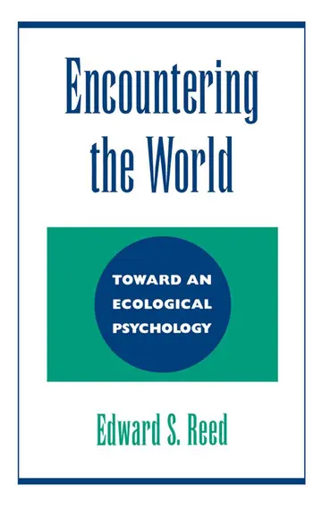 Cover of Encountering the World