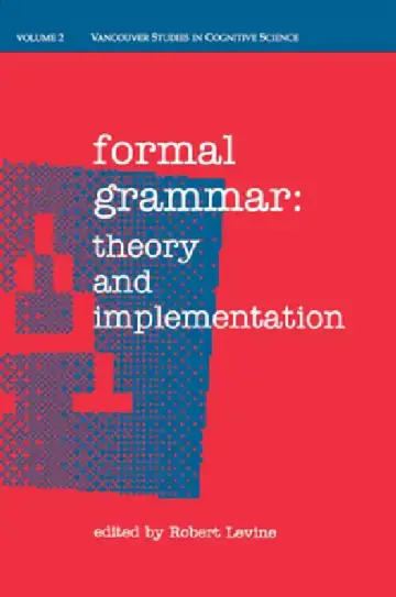 Cover of Formal Grammar