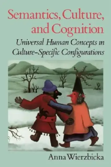 Cover of Semantics, Culture, and Cognition