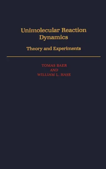 Cover of Unimolecular Reaction Dynamics