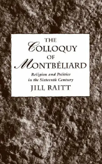 Cover of The Colloquy of Montbeliard