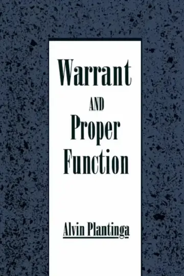 Cover of Warrant and Proper Function
