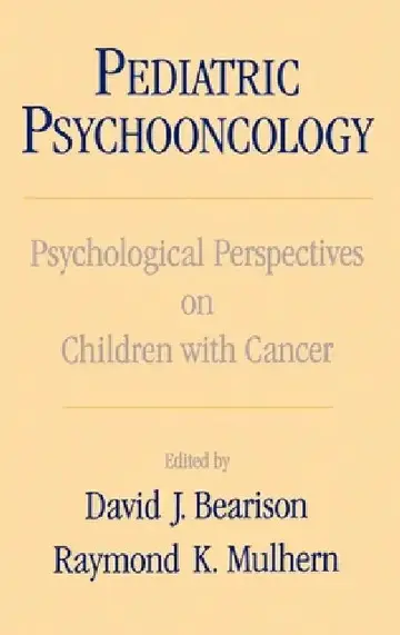 Cover of Pediatric Psychooncology