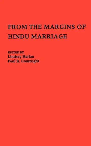 Cover of From the Margins of Hindu Marriage