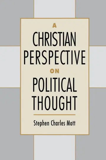 Cover of A Christian Perspective on Political Thought