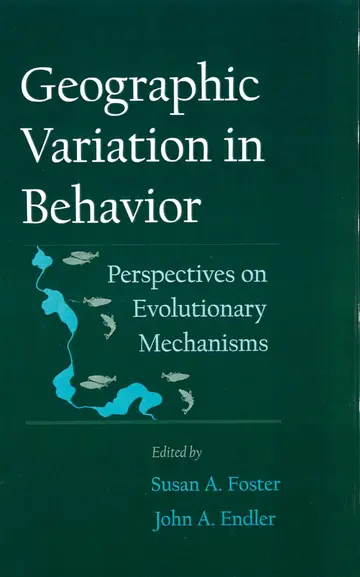 Cover of Geographic Variation in Behavior