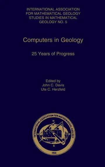 Cover of Computers in Geology-25 Years of Progress