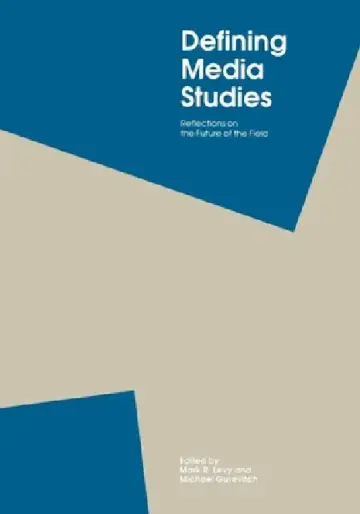 Cover of Defining Media Studies
