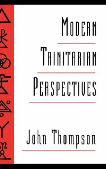 Cover of Modern Trinitarian Perspectives