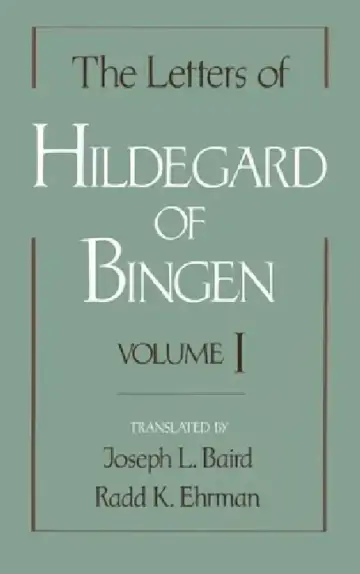 Cover of The Letters of Hildegard of Bingen, Volume 1