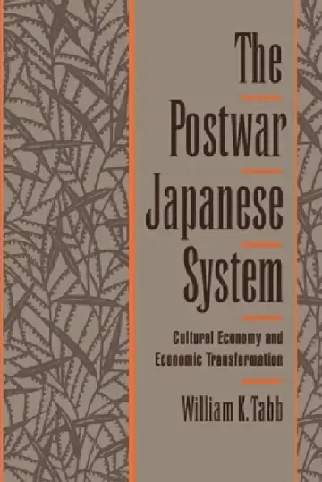 Cover of The Postwar Japanese System