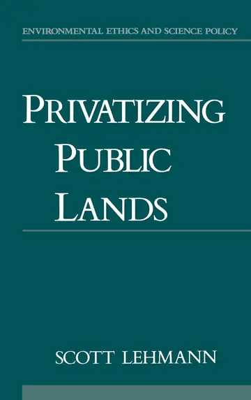 Cover of Privatizing Public Lands