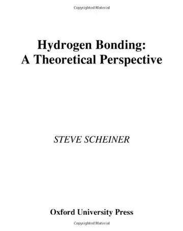 Cover of Hydrogen Bonding