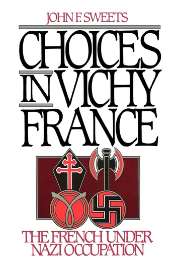 Cover of Choices in Vichy France
