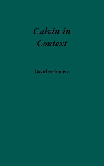 Cover of Calvin in Context
