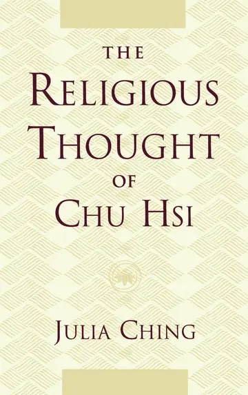 Cover of The Religious Thought of Chu Hsi