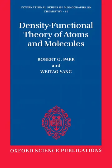 Cover of Density-Functional Theory of Atoms and Molecules