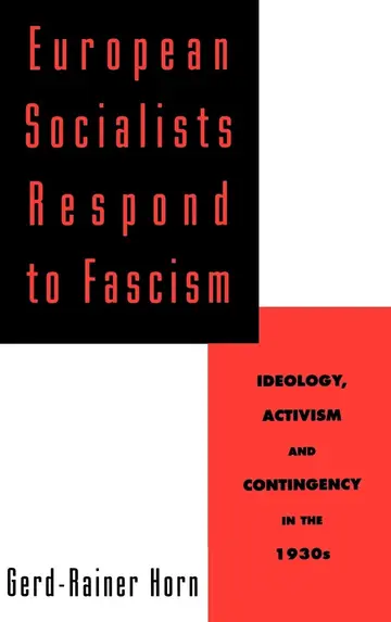 Cover of European Socialists Respond to Fascism