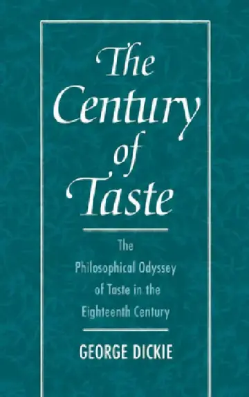 Cover of The Century of Taste