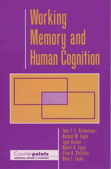 Cover of Working Memory and Human Cognition
