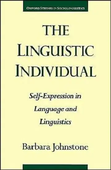 Cover of The Linguistic Individual