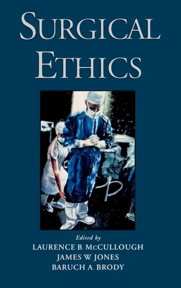 Cover of Surgical Ethics
