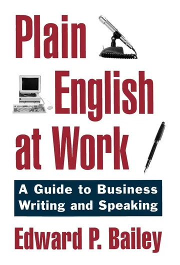 Cover of Plain English at Work