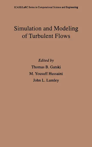 Cover of Simulation and Modeling of Turbulent Flows