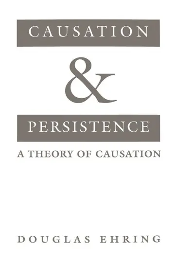 Cover of Causation and Persistence