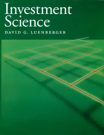 Cover of Investment Science