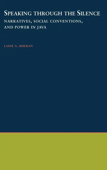 Cover of Speaking Through the Silence