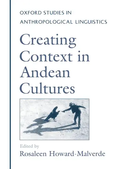 Cover of Creating Context in Andean Cultures