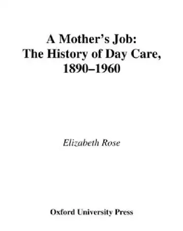 Cover of A Mother's Job