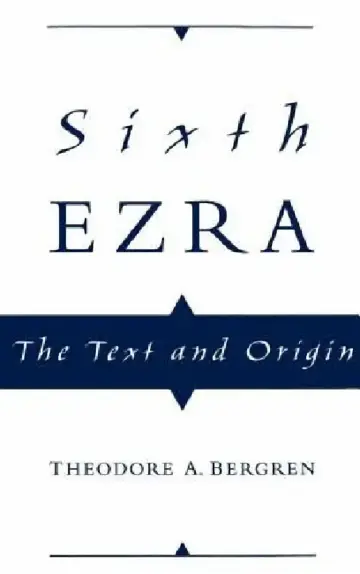 Cover of Sixth Ezra