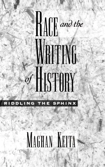 Cover of Race and the Writing of History