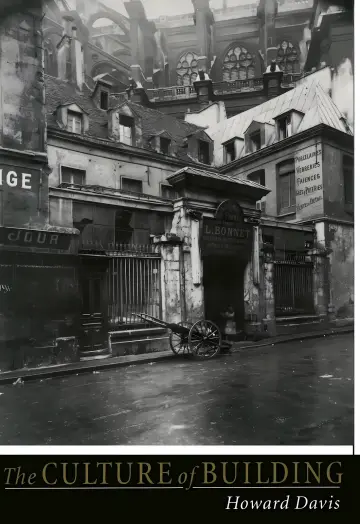 Cover of The Culture of Building