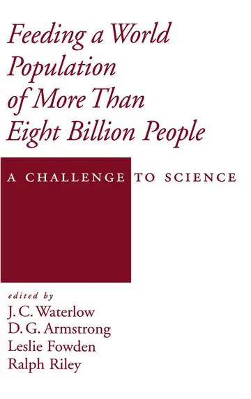 Cover of Feeding a World Population of More Than Eight Billion People