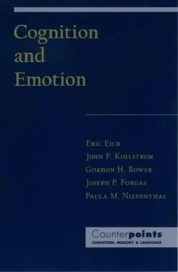 Cover of Cognition and Emotion