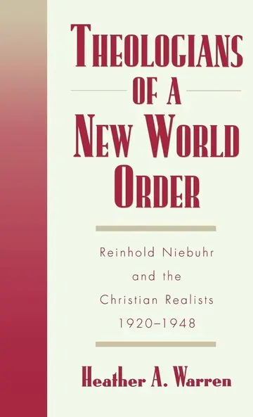 Cover of Theologians of a New World Order