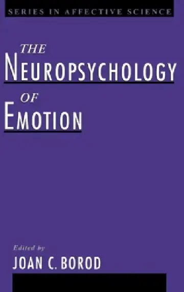 Cover of Neuropsychology of Emotion