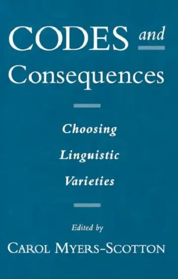 Cover of Codes and Consequences