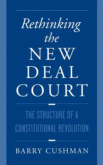 Cover of Rethinking the New Deal Court
