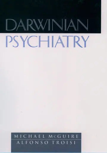 Cover of Darwinian Psychiatry